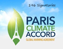 Graphic of the Paris Climate Accord, Global Warming Agreement, to provide credit, and a link to their web site.